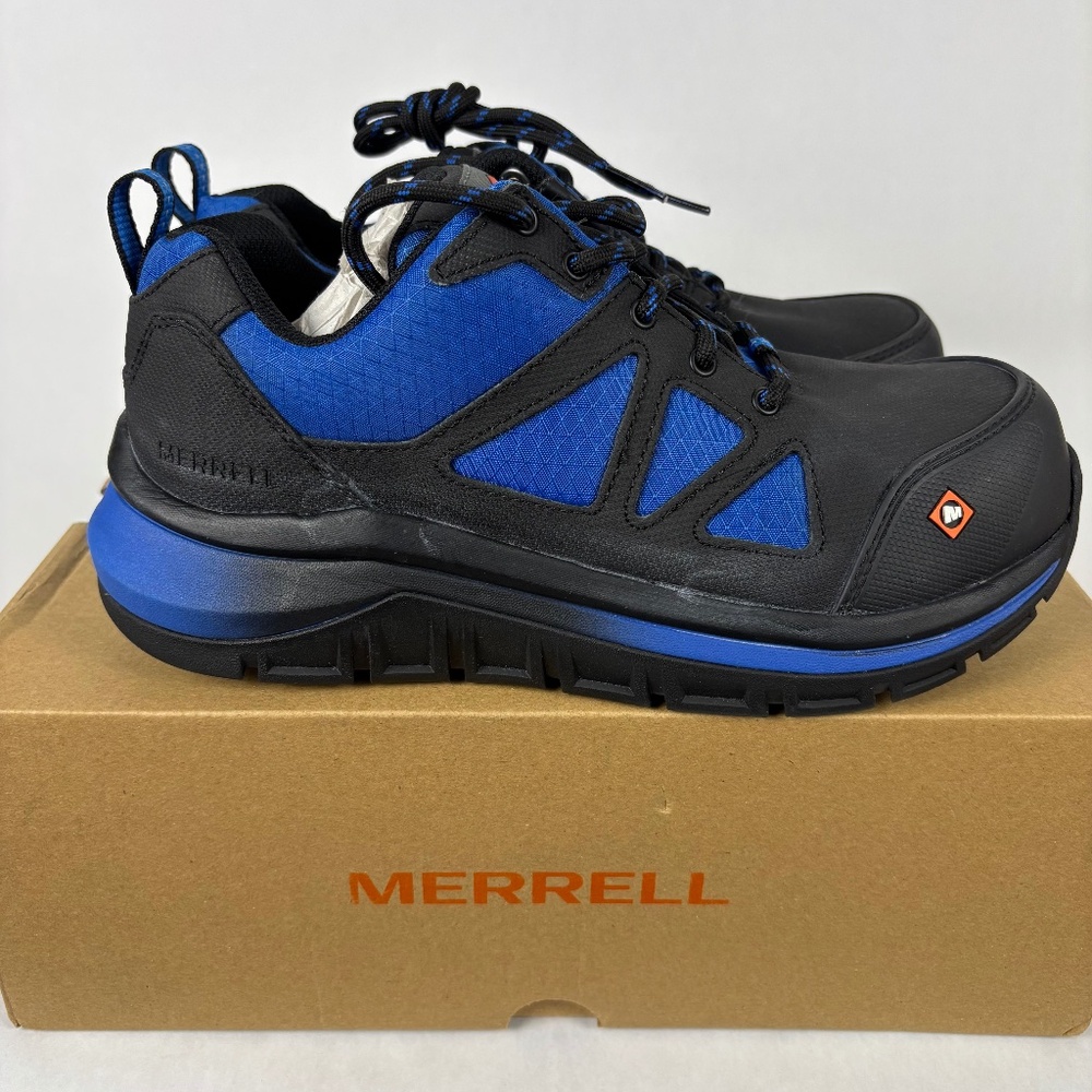 Merrell, Day One Safety Speed CF, Shoes/Low Boots, Blue Men's 6.5, Women's 8.5